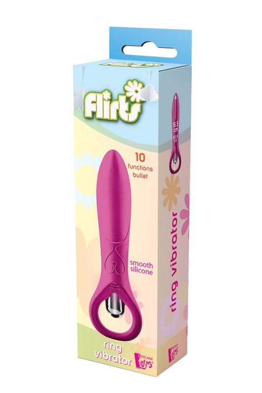 Міні-вібратор для точки G Dream Toys Flirts 10 рожевий, 15.5 см х 2.9 см вид 6