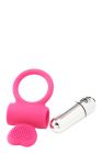 Эрекционное кольцо с вибрацией Dream Toys FLIRTS COCKRING PINK вид 4