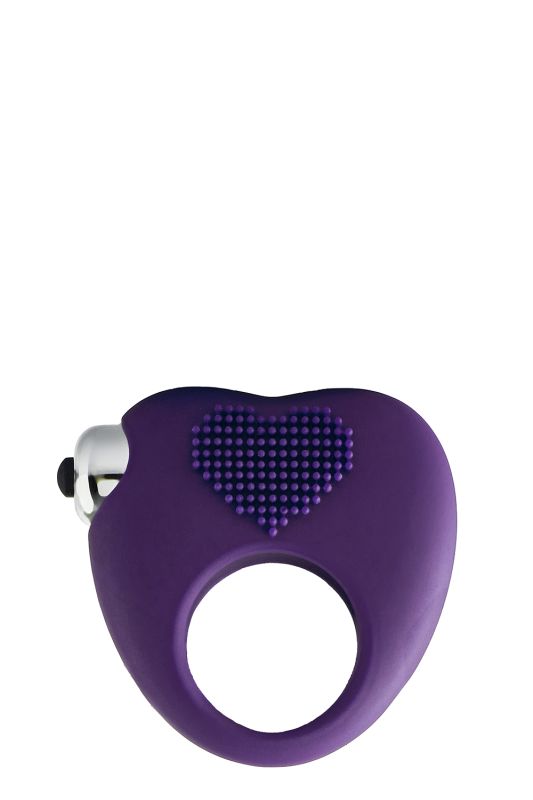 Эрекционное кольцо с вибрацией Dream Toys FLIRTS COCKRING PURPLE вид 2