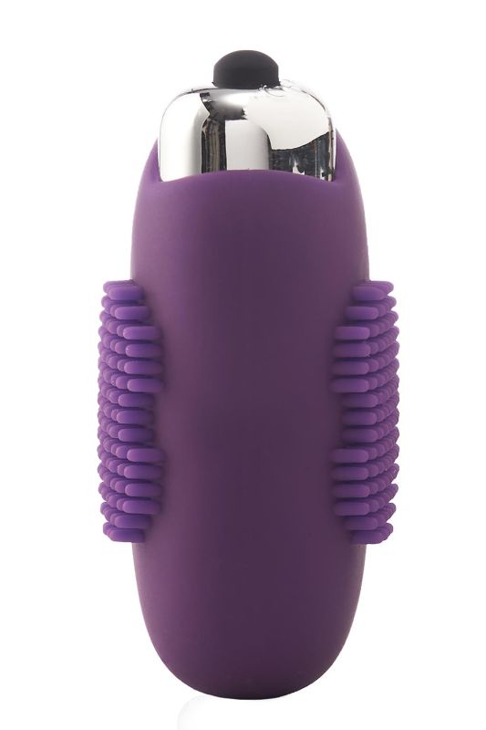 Эрекционное кольцо с вибрацией Dream Toys FLIRTS COCKRING PURPLE вид 3