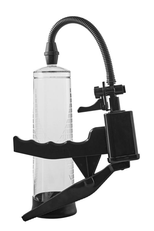 Вакуумний помпа для пеніса Dream Toys Ramrod Pistol Penis Pump, з ерекційним кільцем вид 3