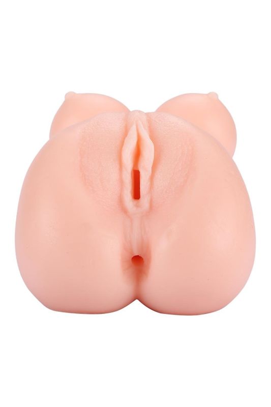 Мастурбатор реалистичный Dream Toys The Girl Next Door Olivia два отверстия, бежевый вид 5