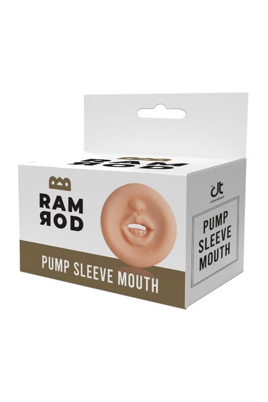 Мастурбатор насадка для помпы Dream Toys RAMROD PUMP SLEEVE MOUTH вид 2