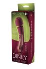 Вібратор мікрофон Dream Toys Dinky Curved Wand Jacky O бордовий вид 7