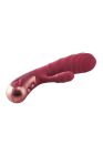 Подвійний вібратор рельєфний Dream Toys Dinky Duo Vibrator Jimmy K, бордовий вид 6