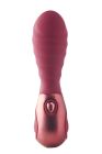 Мини вибратор рельефный Dream Toys Dinky Mini Vibrator Jody F бордовый, 12 см х 3.2 см вид 2