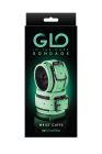 Наручники, світяться у темряві NS Novelties GLO BONDAGE WRIST CUFF GREEN вид 3