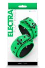Наручники NS Novelties ELECTRA WRIST CUFFS GREEN вид 3