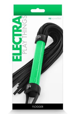Флогер NS Novelties ELECTRA FLOGGER GREEN