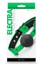 Кляп силиконовый NS Novelties Electra, зеленый неон
