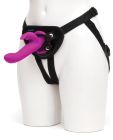 Страпон-кролик з вібрацією та трусиками Happy Rabbit Rechargeable Vibrating Strap-On Harness Set вид 2