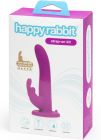 Страпон-кролик з вібрацією та трусиками Happy Rabbit Rechargeable Vibrating Strap-On Harness Set вид 6