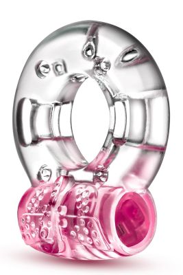 Эрекционное виброкольцо PLAY WITH ME AROUSER VIBRATING C-RING PINK
