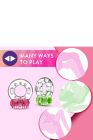 Ерекційне віброкільце Blush Play With Me з рельєфним метеликом для стимуляції клітора вид 4