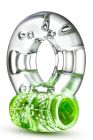 Эрекционное виброкольцо PLAY WITH ME AROUSER VIBRATING C-RING GREEN вид 3