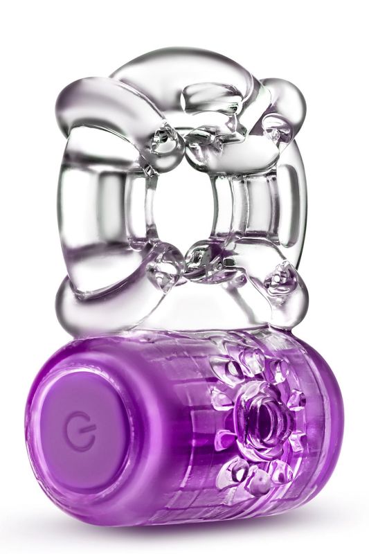 Эрекционное виброкольцо PLAY WITH ME ONE NIGHT STAND VIBRATING C-RING PURPLE вид 2