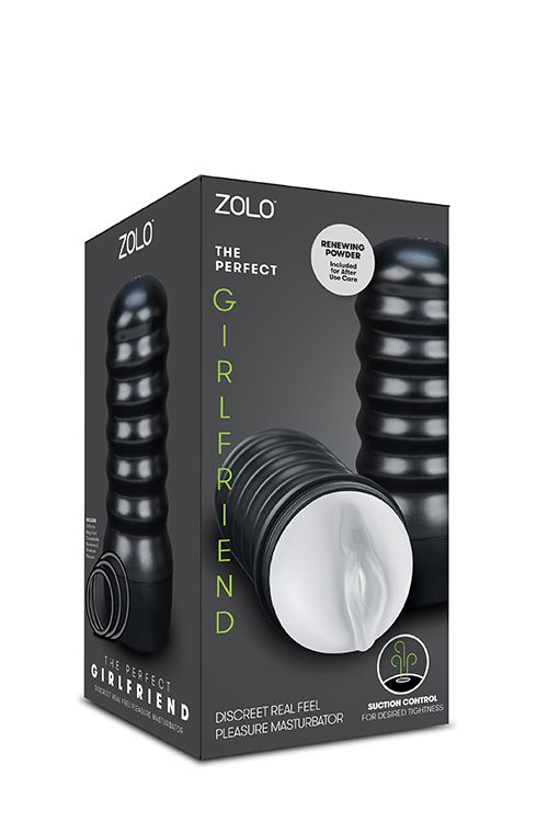 Мастурбатор у колбі вагіна ZOLO THE PERFECT GIRLFRIEND MASTURBATOR вид 3