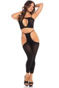 КОМПЛЕКТ ROAD TRIP 2PC HOTPANT SET BLACK, OS
