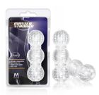 Мастурбатор нереалістичний Blush M for Men Master Stroker прозорий вид 2