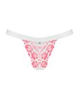 Трусики мереживні стрінги Obsessive Bloomys thong S/M вид 4