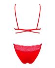 Сексуальный комплект Obsessive Diyosa set 2-pcs red XS/S вид 7