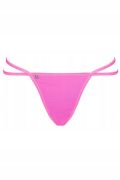 Стрінги з ланцюжком Obsessive Chainty thong pink S/M