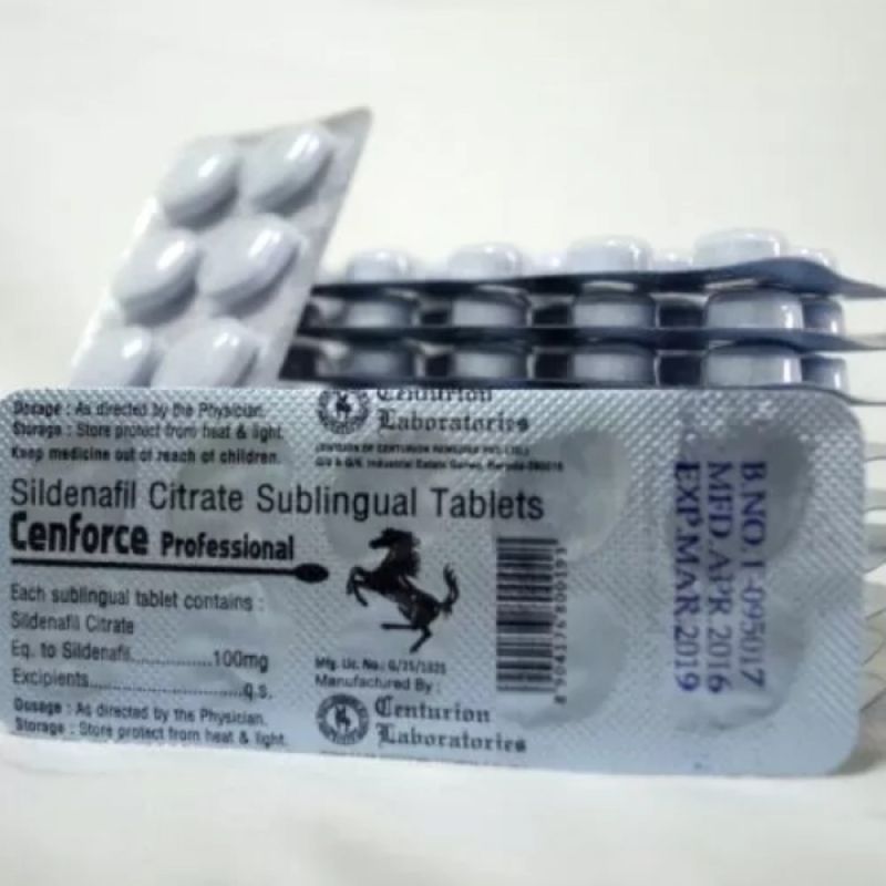Возбуждающие таблетки CENFORCE PROFESSIONAL (цена за пластину 10 таблеток) вид 4