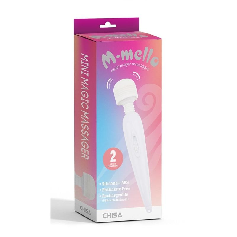 Мини-вибратор микрофон Chisa M-Mello, белый вид 6