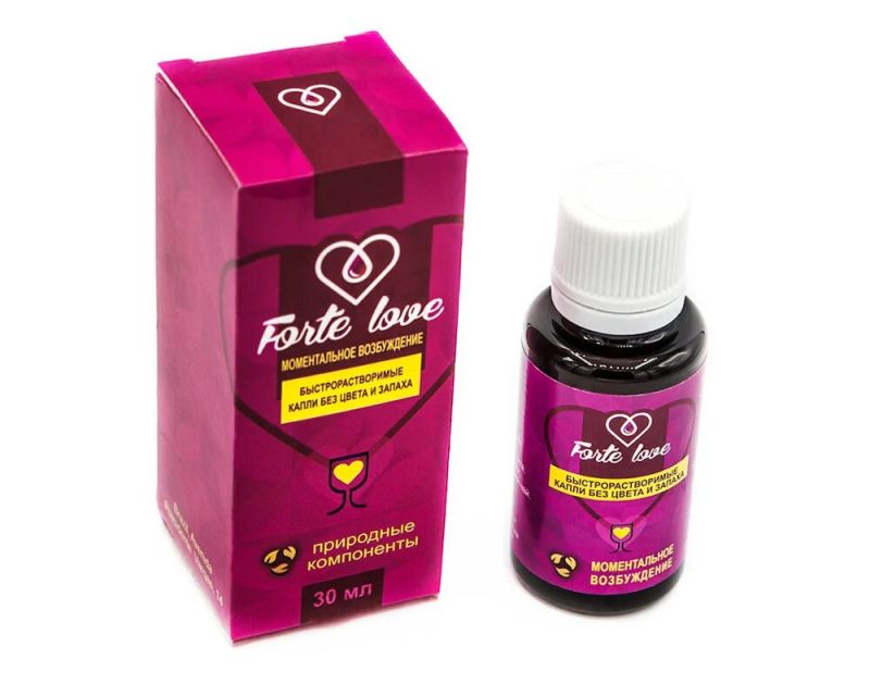 Краплі Forte Love збудливі для жінок 30 мл вид 2