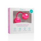Вагинальные шарики со смещенным центром тяжести EasyToys Canon Balls розовые вид 7