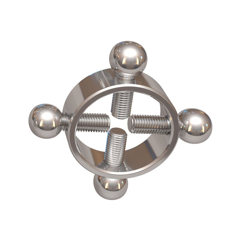 Затискачі на соски Chisa Sins Metal з чотирма болтами  вид 7