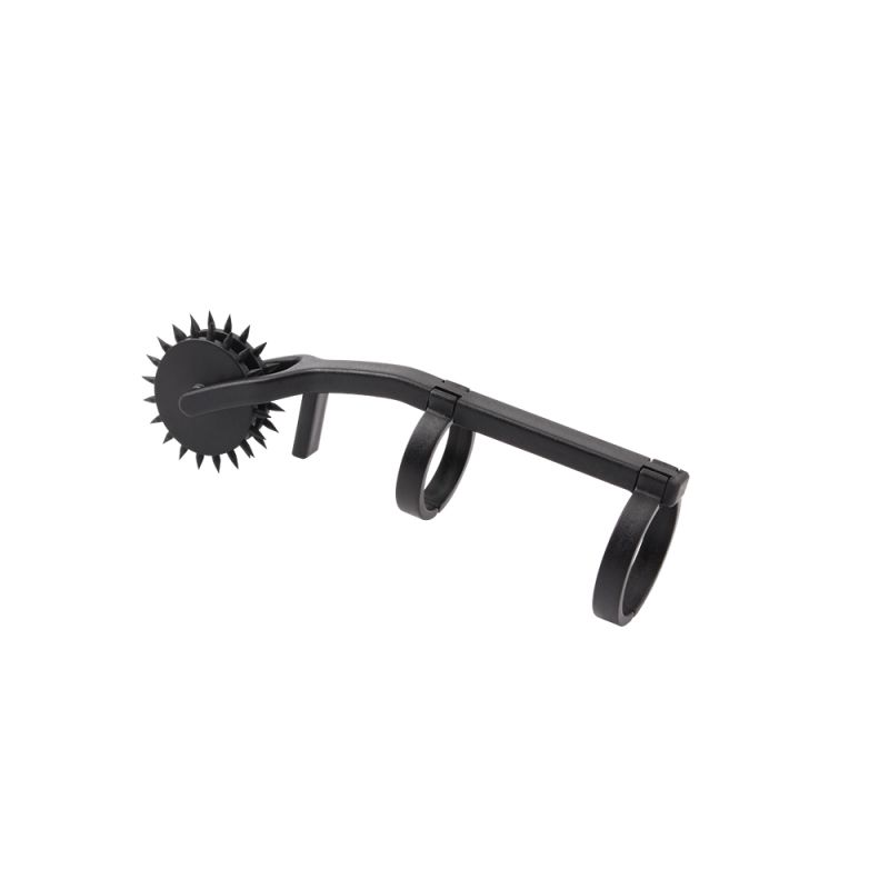 Колесо Вартенберга на палець Chisa Sins Double Thorn Finger, чорне вид 4