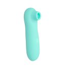 Вакуумний вібратор Chisa Irresistible Touch, бірюзовий вид 3
