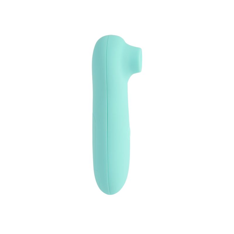 Вакуумний вібратор Chisa Irresistible Touch, бірюзовий вид 4
