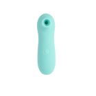Вакуумний вібратор Chisa Irresistible Touch, бірюзовий вид 5