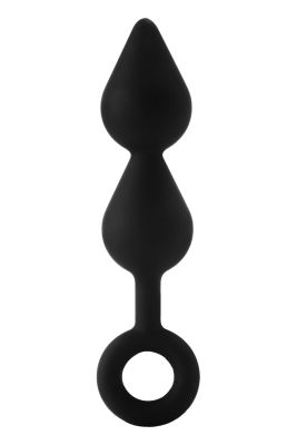 Анальная пробка с кольцом двойная Dream Toys FANTASSTIC XL