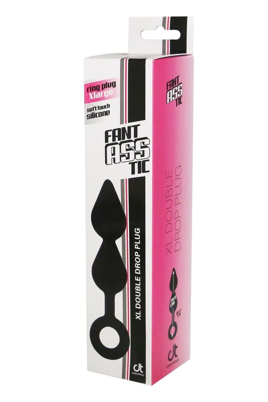 Анальна пробка з кільцем подвійна Dream Toys FANTASSTIC XL вид 3