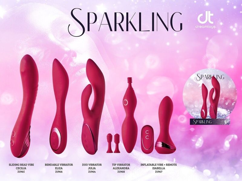 Вібратор гнучкий Dream Toys SPARKLING ELIZA вид 4
