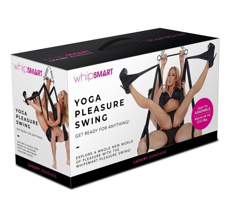 Качели для секса WHIPSMART YOGA PLEASURE SWING BLACK вид 6