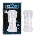 Мастурбатор рельєфний Chisa Prof.Jason C Diamond Hand, прозорий