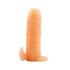 Насадка на член Chisa SuperMe Vibrating Real Feel Sleeve з вібрацією вид 3