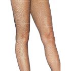 Колготки из микросетки со стразами Leg Avenue Rhinestone micro net tights O/S вид 3