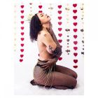 Колготки из микросетки со стразами Leg Avenue Rhinestone micro net tights O/S вид 4