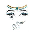 Наклейка з коштовностями Leg Avenue Клеопатри Cleopatra face jewels sticker вид 4