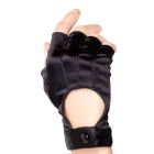 Перчатки без пальцев черные Leg Avenue Fingerless Motercycle Gloves O/S вид 5