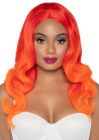 Парик ярко рыжий с эффектом омбре Leg Avenue Ombre, размер O/S, длина 60 см вид 3