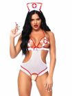 Костюм сексуальної медсестри One Size Naughty Nurse Roleplay Lingerie Set від Leg Avenue вид 2