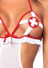 Костюм сексуальної медсестри One Size Naughty Nurse Roleplay Lingerie Set від Leg Avenue вид 6