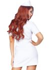 Костюм медсестры S Leg Avenue 2 предмета, бело-красный вид 3