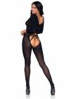 Сексуальний комбінезон з доступом з боді з відкритими грудьми Leg Avenue чорний, O/S вид 8